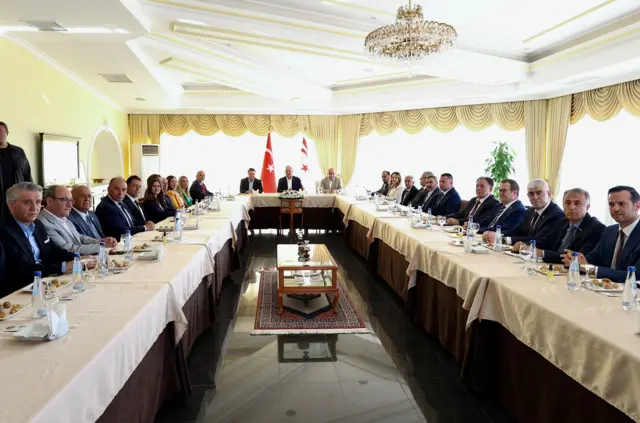 Çavuşoğlu Kıbrıs'ta