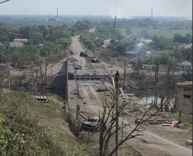 міст з сєвєродонецька на лисичанськ