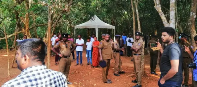 இலங்கை பெளத்த பிக்குகள் ஆக்கிரமிப்பு முயற்சி