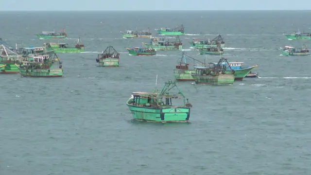 ராமேஸ்வரம் விசைப்படகுகள்