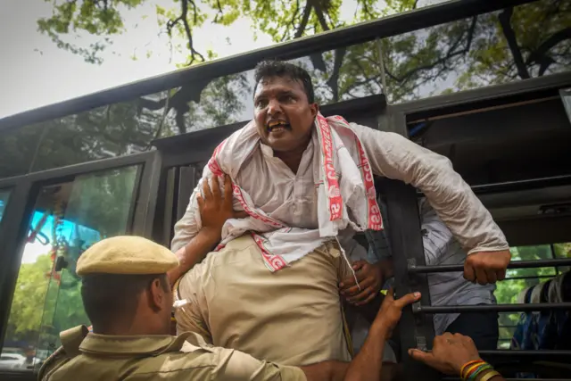 कांग्रेस प्रदर्शन