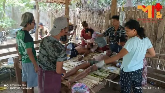 ယမ်းချက်ချိန် ပေါက်ကွဲလို့ ချောင်းဦးဒေသကာကွယ်ရေးတပ်ဖွဲ့ဝင် လေးဦး ဒဏ်ရာရ