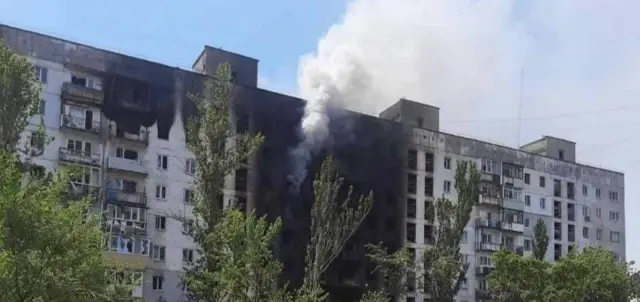 Удар по Северодонецку