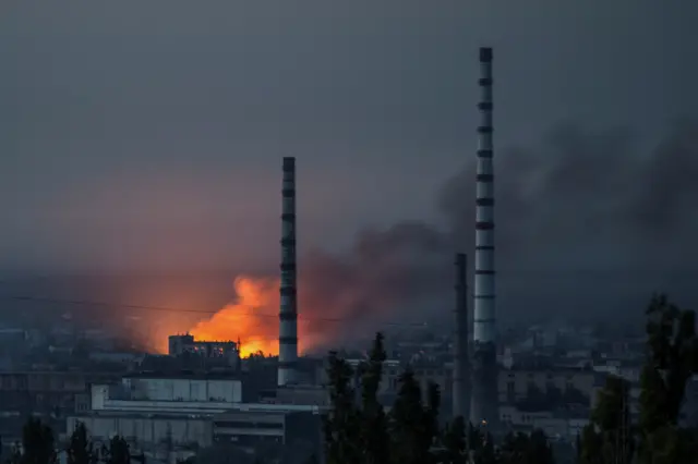 Пламя над "Азотом"