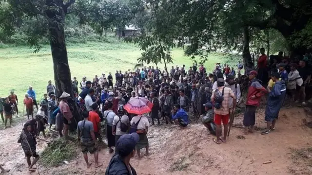 ပျောက်ဆုံးနေသူ ၂ ဦးကို ဒေသခံတွေ ပူးပေါင်းရှာဖွေခဲ့ကြ