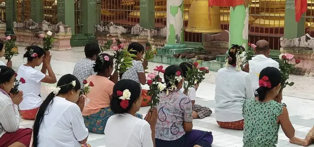 ရွှေဘိုမှာပြုလုပ်တဲ့ ဒေါ်အောင်ဆန်းစုကြည်မွေးနေ့ဆုတောင်းပွဲ