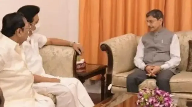 தமிழ்நாடு ஆளுநர் - மு.க.ஸ்டாலின் சந்திப்பு