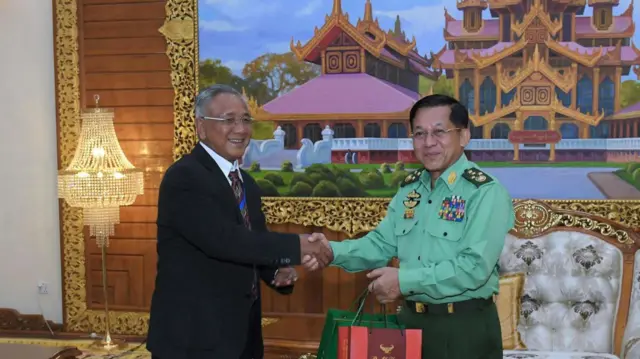 ''ဝ''ကိုယ်စားလှယ်အဖွဲ့နဲ့ စစ်ကောင်စီဥက္ကဋ္ဌတို့ တွေ့ဆုံခဲ့ပြီးနောက်မှာ NUG ဘက်က အခုလိုပြောလာတာဖြစ်ပါတယ်။