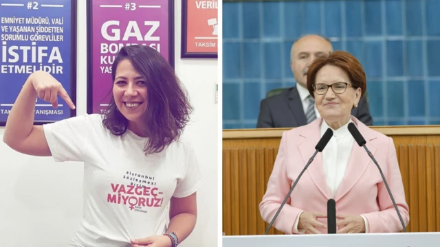 Sera Kadıgil ve Meral Akşener