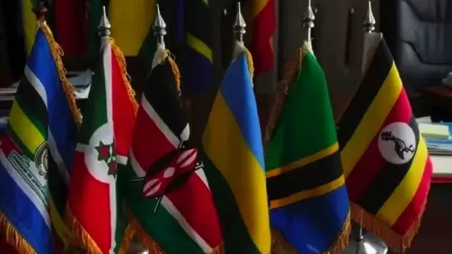Bendera za nchi ya Afrika Mashariki