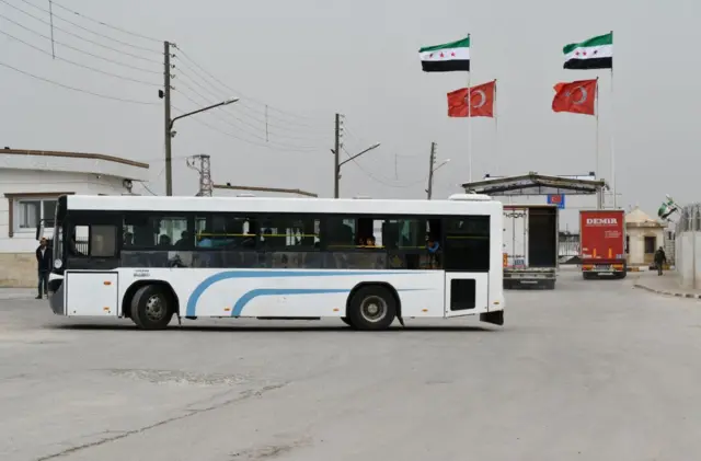 الحدود السورية التركية