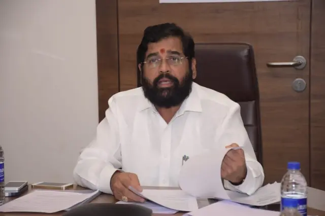 శివసేన నేత ఏక్‌నాథ్ శిందే
