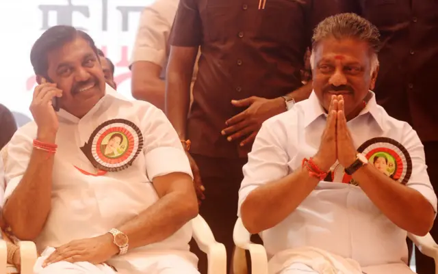 edappadi and paneer selvam