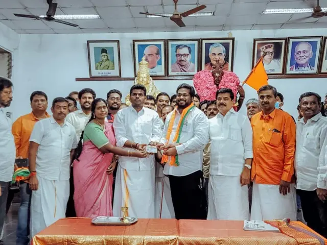 திருச்சி சிவாவின் மகன் சூர்யா