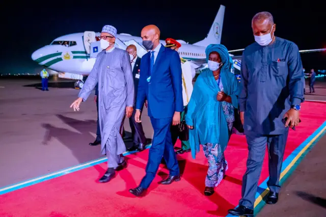 Onyeisiala Muhammadu Buhari atụọla ụkwụ na Rwanda