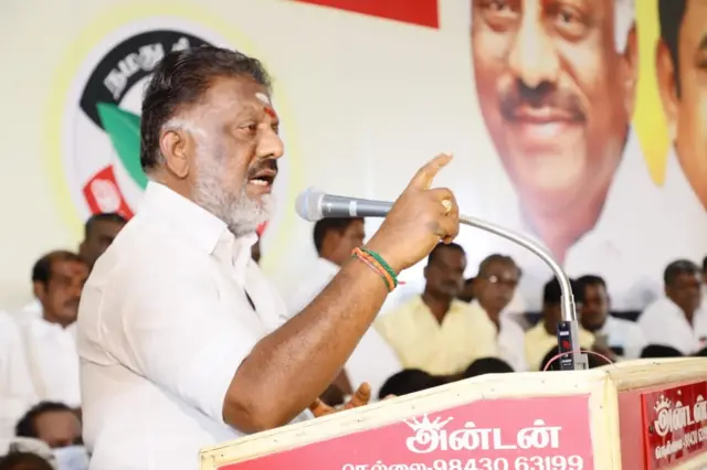 అన్నా డీఎంకే నేత ఒ పన్నీర్ సెల్వం