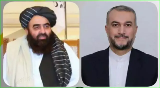 وزیران خارجه ایران و طالبان