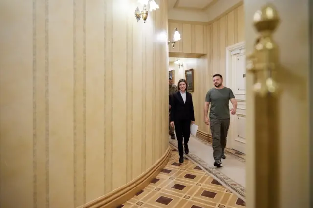 Санду і Зеленський
