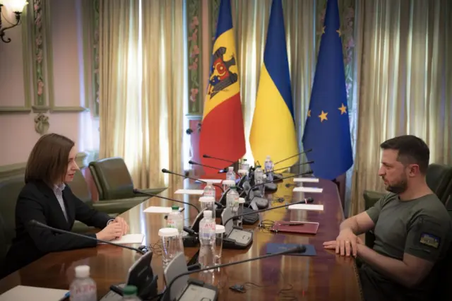 Санду і Зеленський