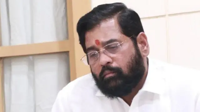 మహారాష్ట్ర: శివసేన రెబెల్ ఎమ్మెల్యే ఏక్నాథ్ శిందే