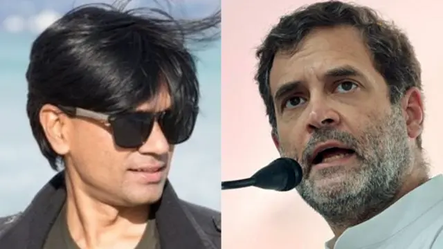 मोहम्मद ज़ुबैर और राहुल गांधी