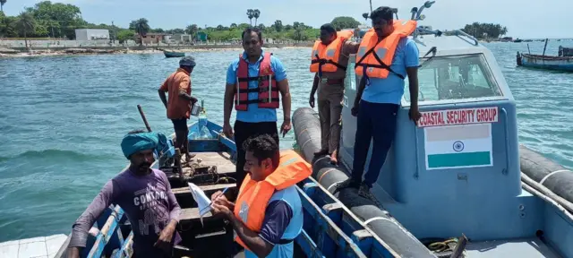 கடலோர பாதுகாப்பு ஒத்திகை