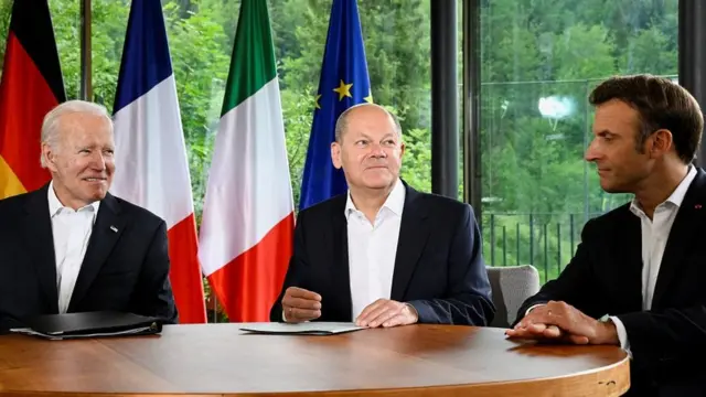 जी-7 देशों के नेता