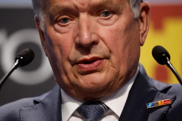 Finlandiya Cumhurbaşkanı Sauli Niinistö