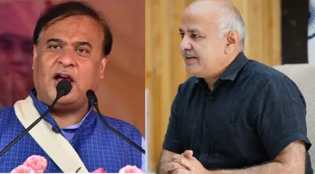 హిమంత బిశ్వ శర్మ, మనీశ్ సిసోడియా