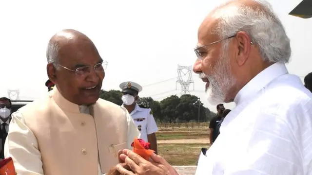 परौंख में पीएम का स्वागत