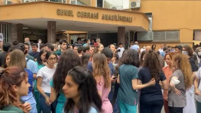 sağlık çalışanları eylemi