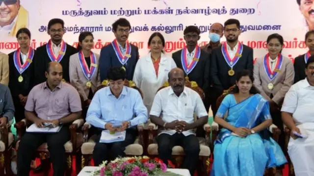 தமிழ்நாடு மருத்துவத்துறை அமைச்சர் மா.சுப்பிரமணியன்