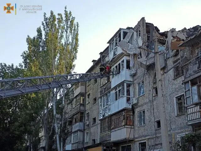 Удар по жилому дому в Николаеве был нанесен ранним утром 29 июня
