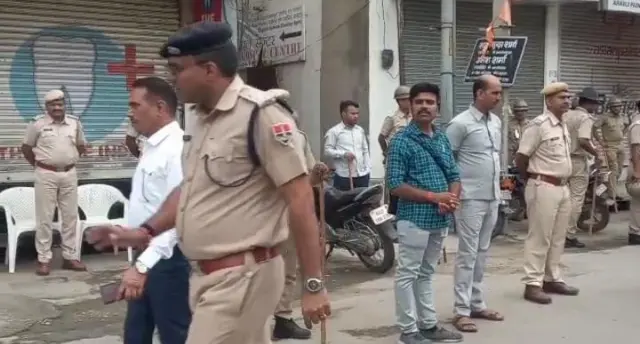 उदयपुर कलेक्टर और एसपी ख़ुद फील्ड पर रहे