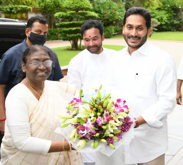 వైఎస్ జగన్‌, ద్రౌపది ముర్ము, కిషన్ రెడ్డి