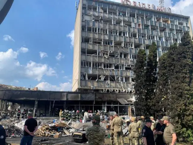 Ракетный обстрел Винницы