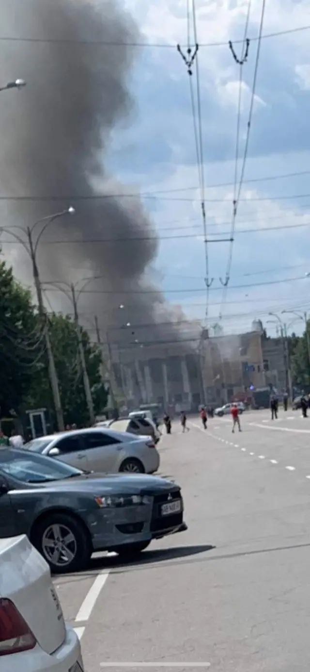 Ракетный обстрел Винницы