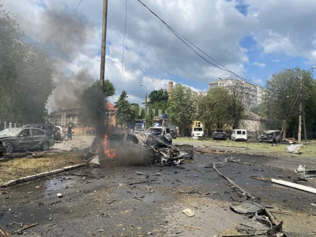 Наслідки ракетних ударів по Вінниці