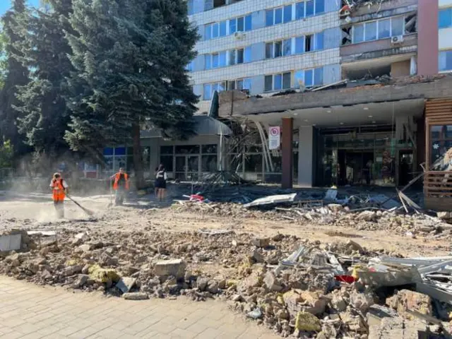 Eneo la Mykolaiv laharibiwa