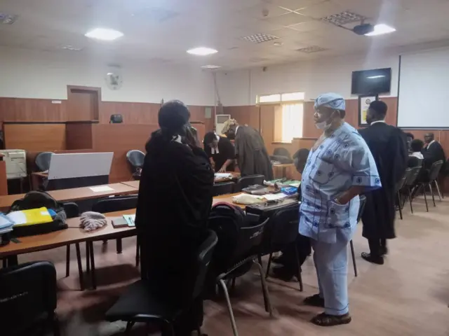 Court room wia dem go deliver judgement for Baba Ijesha case