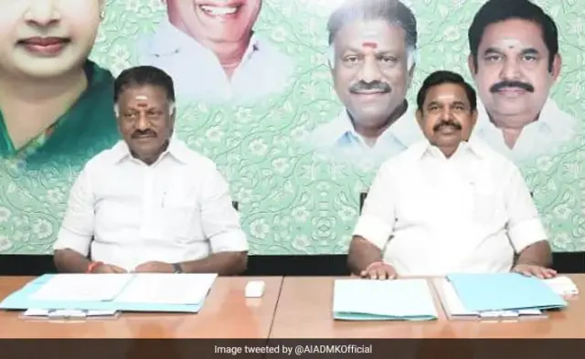 அதிமுக எடப்பாடி பழனிசாமி பன்னீர்செல்வம்