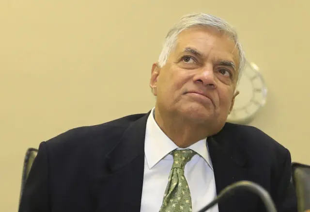 New Sri Lanka acting leader Ranil Wickremesinghe