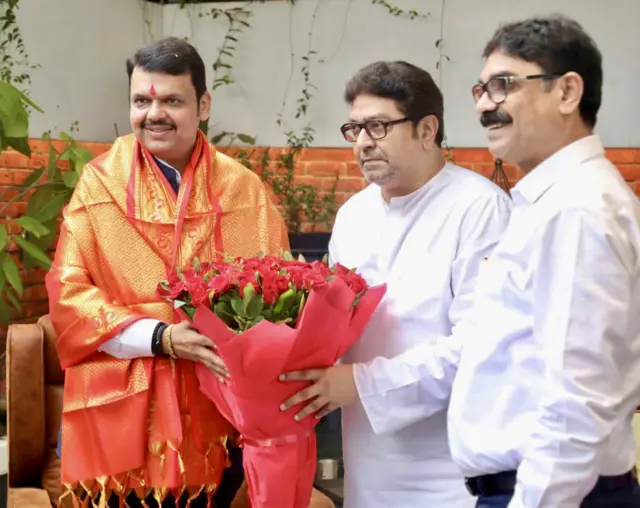 देवेंद्र फडणवीस और राज ठाकरे