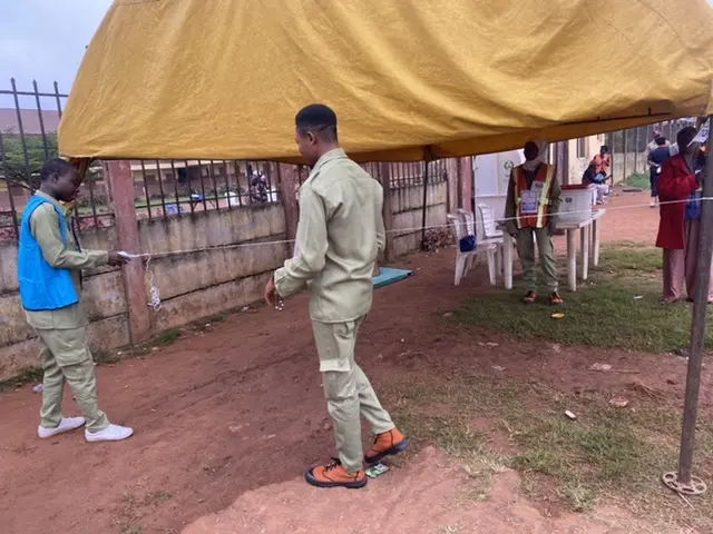 Inec Ad Hoc officials dey set up