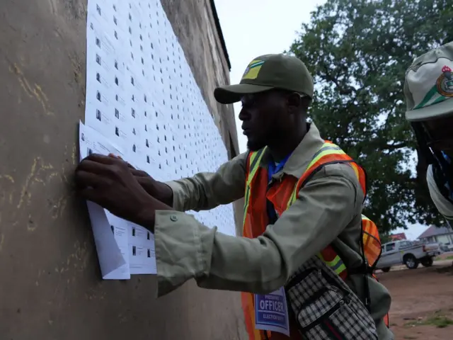 Inec official for Ede town of Osun state