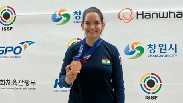 भारतीय निशानेबाज अंजुम मोदगिल