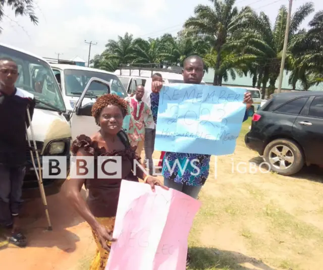 Ndị nwere nkwarụ mere ngagharịiwe n'Abia steeti