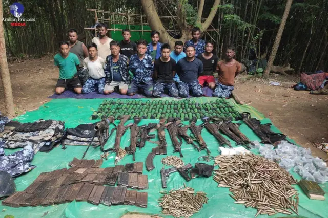 ရခိုင့်တပ်တော်၊ စစ်ကောင်စီတပ်တွေ ဖမ်းဆီးခံရ၊ မောင်တော
