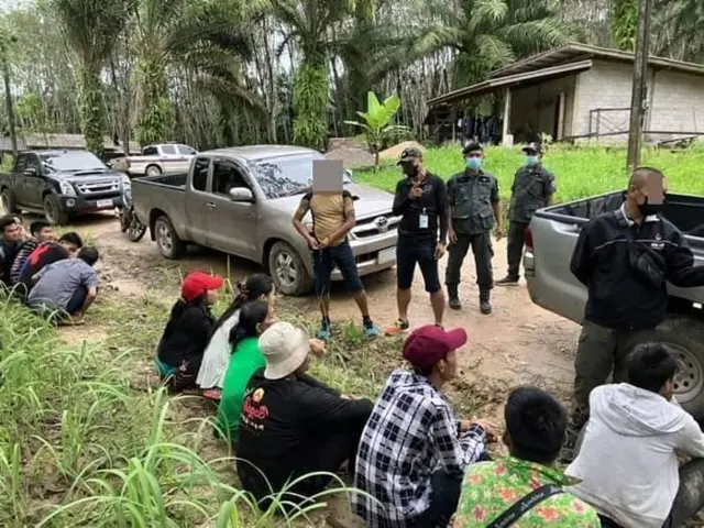 ဇူလိုင် လအတွင်းက အဖမ်းခံရတဲ့ တရားမဝင်မြန်မာအလုပ်သမားများ