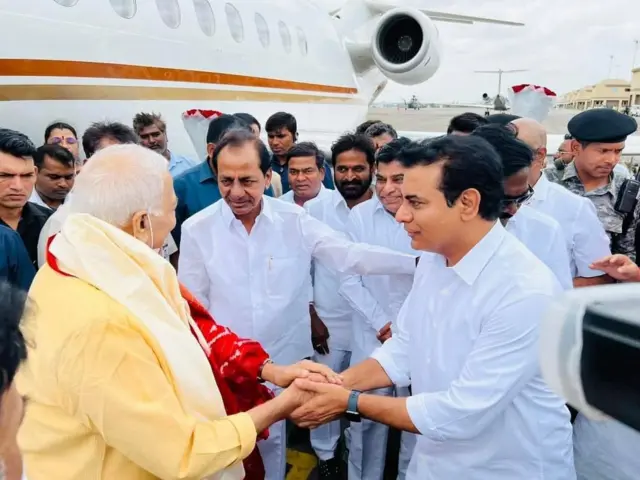 యశ్వంత్ సిన్హాతో కేటీఆర్